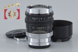 【中古】Nikon ニコン NIKKOR-P 105mm f/2.5 Sマウント