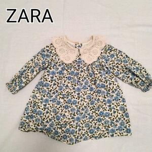 ZARA　サイズ80　長袖　花柄