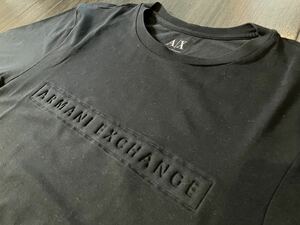 　美品! ARMANIexchange アルマーニエクスチェンジ　T シャツ black Sサイズ　