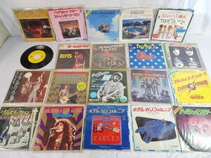 東Nwj104▲/洋楽 ROCK 7inch EP20組 KISS / DEEP PURPLE / T-REX / EAGLES / The Rolling Stones / TOM TOM CLUB 他 ロック レコード/