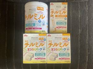 森永 チルミル エコらくパック 800g × 2箱 スティックタイプ 1箱 以下 おまけ 大缶 800g ◎ 80サイズ 現品限り 早い者勝ち