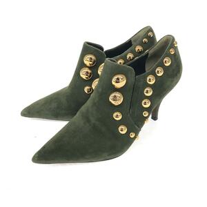 ◆TORYBURCH トリーバーチ ブーティ サイズ5.5◆ カーキ スウェード ポインテッドトゥ レディース 靴 シューズ boots