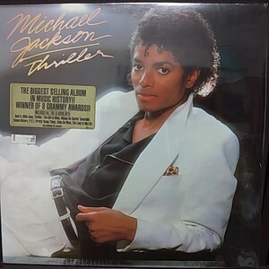 LP シールド ステッカー付 US盤/MICHAEL JACKSON THRILLER