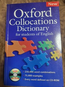 Oxford Collocations Dictionary For Students of English (Book & CD-ROM)