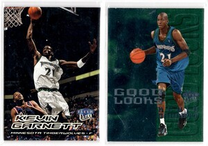 NBA 99-00 ULTRA Kevin Garnett ケビン・ガーネット 2種セット　新品ミント状態品