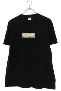 シュプリーム バーバリー Tシャツ Burberry Box Logo Tee サイズ:S バーバリーボックスロゴTシャツ 中古 SB01