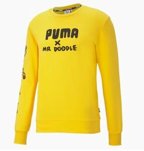 PUMA x MR DOODLE メンズ　クルーネック　スウェットシャツ　長袖　