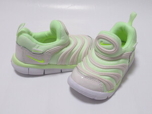 NIKE DYNAMO FREE TD 黄色 ボルト 14cm ナイキ ダイナモ フリー キッズ スリッポン 運動靴 イエロー 蛍光黄色 343938-704