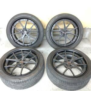 【J173】ハイパーフォージド　HF-LC5　21X9J+36　112X5　ハブ径66.6　ピレリ　255/40R21　 HYPER FORGED 