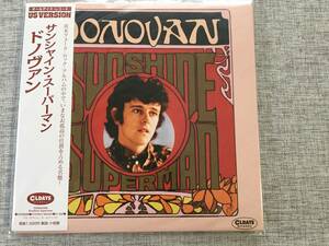 ドノヴァン サンシャイン・スーパーマン 日本盤 紙ジャケCD DONOVAN SUNSHINE SUPERMAN 英フォークロック ODR6699