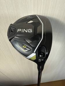 PING ピン G430 MAX フェアウェイウッド 5w 18° ALTA J CB BLACK S　【シャフト名：ALTA J CB BLACK S】