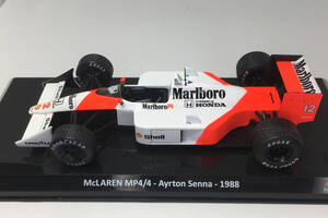 1/24 DeAGOSTINI Mclaren MP4/4 A.Senna【Marlboro Ver.】 デアゴスティーニ マクラーレン MP4/4 A・セナ マルボロ仕様