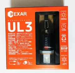 新品未使用　HEXAR(ヘキサー) コンパクトLEDランタン UL3 ブラック