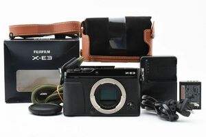 #z123★極上美品★ FUJIFILM 富士フィルム X-E3 ボディ シャッター数1500枚以下