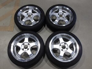 Φ 15インチ / 社外アルミホイール：タイヤ / グッドイヤー / イーグル / 165/50R15 / 2022年製造 / 4本 / 中古