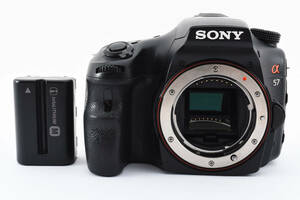 ★良品ショット数24000回★ソニー SONY α57 SLT-A57 ボディ L1000#2632