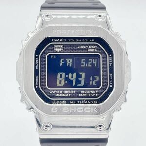 【1円スタート】稼働品 CASIO カシオ GMW-B5000 G-SHOCK ジーショック メタル タフソーラー 電波 Bluetooth対応 メンズ腕時計
