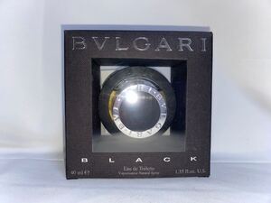 残量多　ブルガリ　ＢＶＬＧＡＲＩ　ブラック　オードトワレ　ナチュラルスプレー　４０ｍｌ