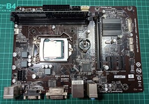 GA-H81M-D3V-JP マザーボード GIGABYTE LGA1150　i5-4570 4GB BIOS起動OK