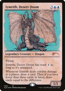 MTG ■青/英語版■ 《砂漠滅ぼし、イムリス/Iymrith, Desert Doom》 ★FOIL★ Secret Lair SLD