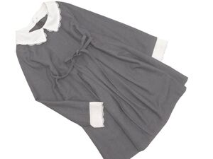 Catherine Cottage キャサリンコテージ 付け襟 フォーマル ワンピース size120cm/グレー ■■ ☆ efb7 子供服