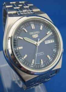 ◆SEIKO5 セイコーファイブ 7S26-02E0　裏スメルトン 難あり品◆