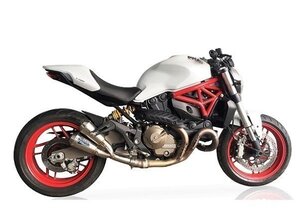 IXIL(イクシル) DUCATI MONSTER 821 RC2(OVC13S) コニカル スリップオン マフラー【送料800円】