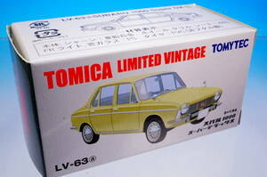 TOMYTEC TOMICA LIMITED VINTAGE LV-63a SUBARU 1000 Super DX S=1/64