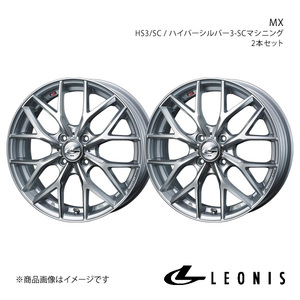 LEONIS/MX アルト/アルトエコ HA37S/HA97S アルミホイール2本セット【16×5.0J 4-100 INSET45 HS3/SC】0037407×2