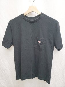 ◇ Θ　Φ DANTON　ダントン コットン100% 半袖 Tシャツ　カットソー サイズ36 ブラック レディース P