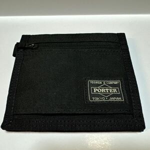 PORTER / HYBRID WALLET ポーター 吉田カバン ウォレット 二つ折り財布　パスケース コンパクト 定期入れ ブラック 
