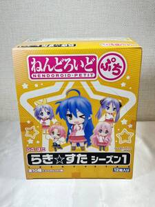 未開封【 ねんどろいど ぷち らき☆すた シーズン1 1BOX 】 フィギュア 泉こなた 柊かがみ 柊司 高良みゆき 小神あきら