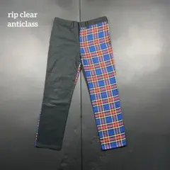 rip clear anticlass check pattern pants