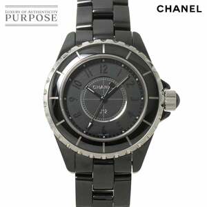 シャネル CHANEL J12 インテンスブラック H3828 33mm レディース 腕時計 ブラック セラミック クォーツ ウォッチ Index Black 90241037