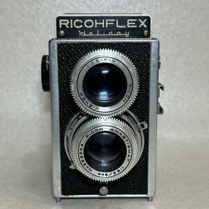 W2 3-192） RICOHFLEX リコーフレックス Holiday 二眼レフ 1:3.5 8cm フィルムカメラ