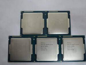 ★Intel /CPU Core i7-4770 3.40GHz 起動確認済み！★5個セット！！