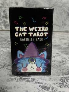 タロットカード「THE WEIRD CAT TAROT/ウィヤード・キャット・タロット/変な猫タロット ※海外製」 tface-g 【タグ：グッズ、占い】2