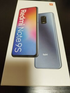 Xiaomi redmi note 9s 日本仕様 美品 備品未使用