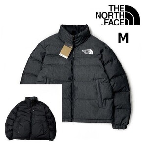 1円～!売切!【正規新品】THE NORTH FACE◆1992 REVERSIBLE NUPTSE JACKET ヌプシ ダウン リバーシブル US限定 デニム(M)黒 190122-190