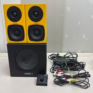 CM☆ 通電確認済 FOSTEX PM-SUB mini Active Subwoofer PM-SUB mini Personal Active Speaker System PA-3 フォステクス サブ ウーファー 