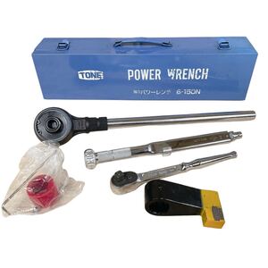 ★動作品★消耗少★TONE トネ POWER WRENCH パワーレンチ 6-150N ブルー 工具