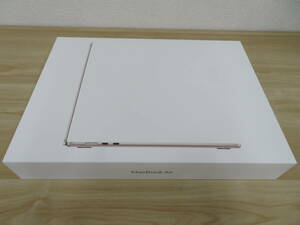 未開封 MacBook Air M3チップ搭載 15インチ 2024年モデル MRYR3J/A 8GB / 256GB SSD スターライト マックブック 激安1円スタート