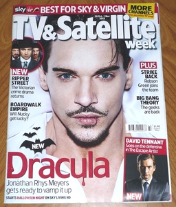 ★英TV誌 ジョナサンリースマイヤーズ デヴィッドテナント ビッグバンセオリー リッパーストリート David Tennant Jonathan Rhys Meyers