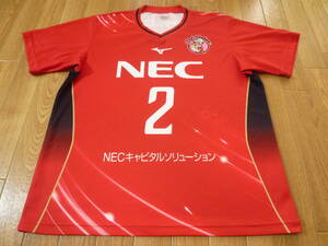 ミズノ Mizuno☆NECレッドロケッツ Red Rockets 2 古賀紗理那 バレーボール☆２ＸＬ