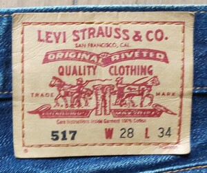 ★ Levis リーバイス 517 W28 L34 ★