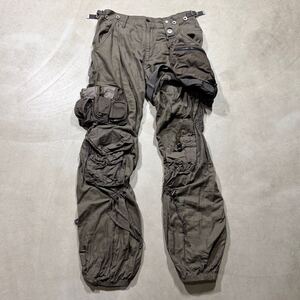 00s L.G.B. Archive SAHARA Parachute Cargo Pants ifsixwasnine rare cargos ルグランブルー アーカイブ パラシュート カーゴパンツ