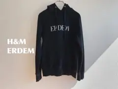 H&M ERDEM  ユニセックス　ロゴパーカー　M333