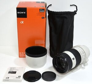 ★元箱付！SONY ソニー FE 70-200mm F4 G OSS SEL70200G Eマウント 小型望遠ズームレンズ 美品！★