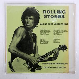 米,ブート ROLLING STONES/WAITING ON 50 MILLION FRIENDS/MUSIC FANS MFYG2 LP