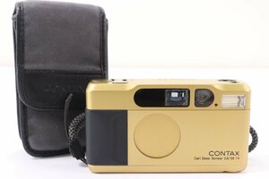 CONTAX T2 コンタックス チタンゴールド フィルムカメラ コンパクトカメラ Carl Zeiss Sonnar F2.8 38mm T* 44227-Y